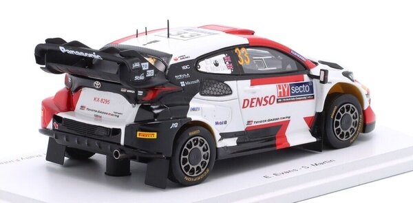 Toyota Toyota GR Yaris Rally 1 Hybrid #33 Toyota Gazoo Racing WRT Winner Rally Finland 2023 - 1:43 - Spark Toyota Toyota GR Yaris Rally 1 Hybrid #33 Toyota Gazoo Racing WRT Winner Rally Finland 2023 - 1:43 - Spark