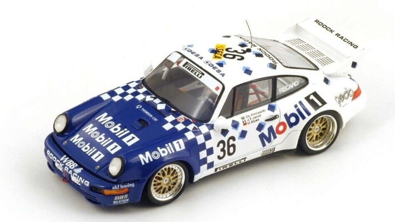 Porsche Porsche 911 Carrera RSR 3.8 #38 Winner 24H Spa 1993 - 1:43  - Spark Porsche Porsche 911 Carrera RSR 3.8 #38 Winner 24H Spa 1993 - 1:43  - Spark