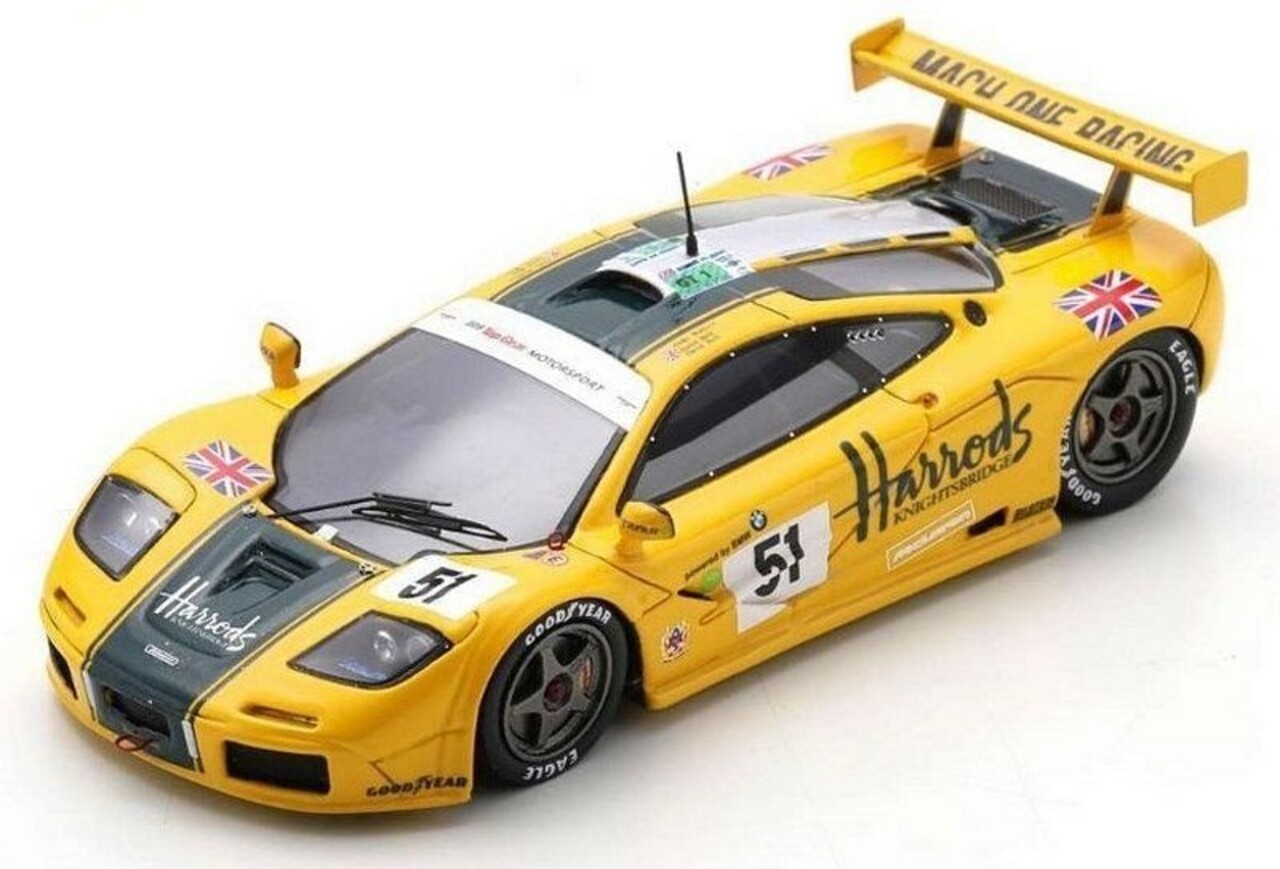 McLaren McLaren F1 GTR #51 Mach One Racing 3rd 24H Le Mans 1995 - 1:43 - Spark McLaren McLaren F1 GTR #51 Mach One Racing 3rd 24H Le Mans 1995 - 1:43 - Spark