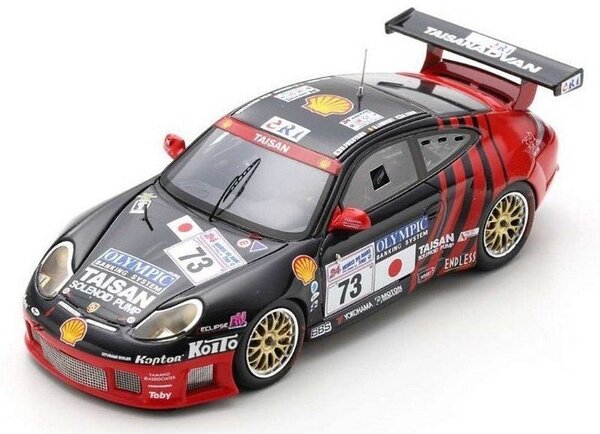 Porsche Porsche 996 GT3 R #73 Team Taisan Advan 24H Le Mans 2000 - 1:43  - Spark Porsche Porsche 996 GT3 R #73 Team Taisan Advan 24H Le Mans 2000 - 1:43  - Spark