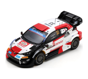 Toyota Toyota GR Yaris Rally 1 Hybrid #33 Toyota GAZOO Racing Winner Rally Japan 2023 - 1:43 - Spark Toyota Toyota GR Yaris Rally 1 Hybrid #33 Toyota GAZOO Racing Winner Rally Japan 2023 - 1:43 - Spark
