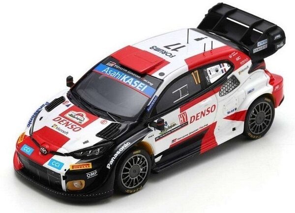 Toyota Toyota GR Yaris Rally 1 Hybrid #17 Toyota GAZOO Racing 2nd Rally Japan 2023 - 1:43 - Spark Toyota Toyota GR Yaris Rally 1 Hybrid #17 Toyota GAZOO Racing 2nd Rally Japan 2023 - 1:43 - Spark