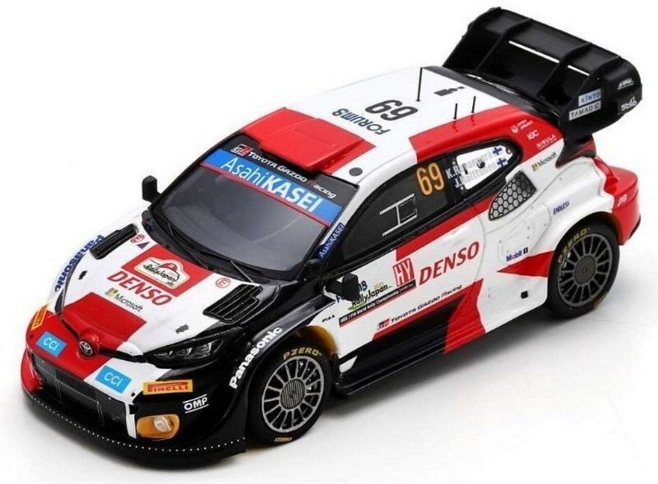 Toyota Toyota GR Yaris Rally 1 Hybrid #69 Toyota GAZOO Racing 3rd Rally Japan 2023  - 1:43 - Spark Toyota Toyota GR Yaris Rally 1 Hybrid #69 Toyota GAZOO Racing 3rd Rally Japan 2023  - 1:43 - Spark