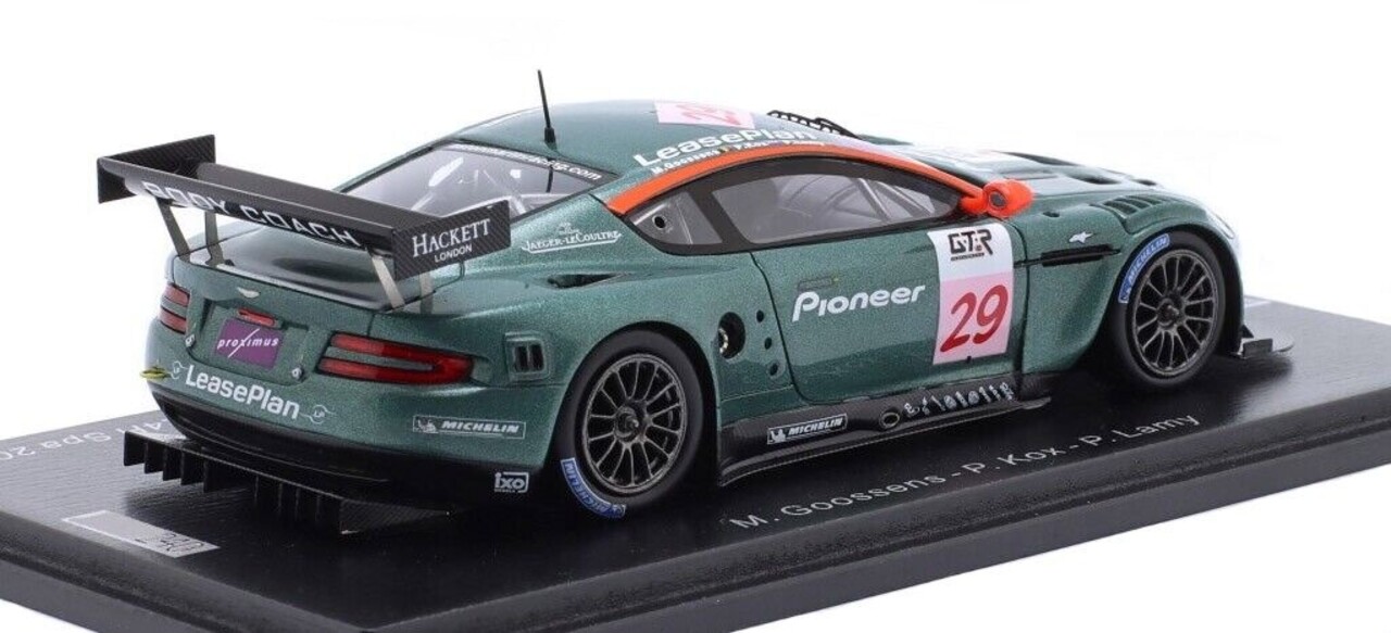 Aston Martin Aston Martin DBR9 #29  Prodrive Aston Martin Racing 5th 24H Spa 2005 - 1:43 - Spark