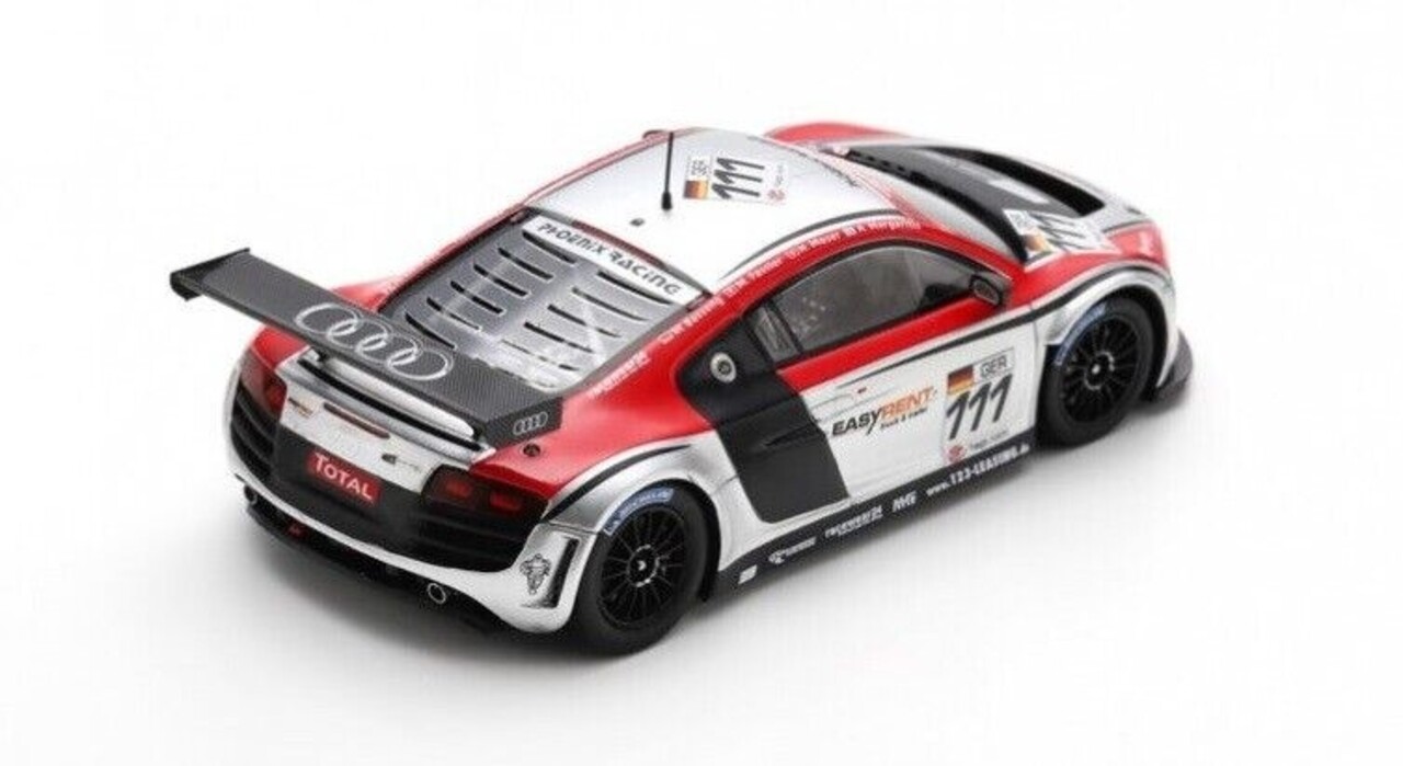 Audi Audi R8 LMS #111 Phoenix Racing 3rd 24H Spa 2009 - 1:43 - Spark Audi Audi R8 LMS #111 Phoenix Racing 3rd 24H Spa 2009 - 1:43 - Spark