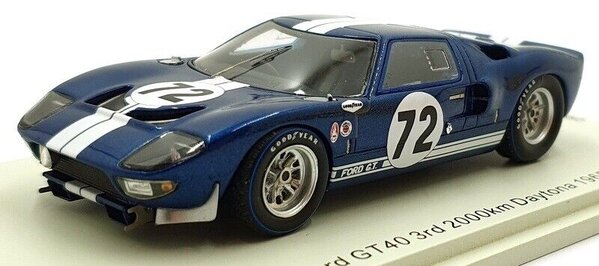Ford Ford GT40 #72 3rd 2000Km Daytona 1965 - 1:43 - Spark