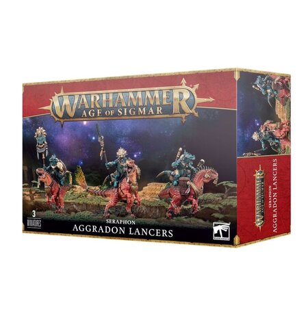 Games workshop Warhammer Age Of Sigmar: Seraphon (Aggradon Lancers) - Games Workshop Games workshop Warhammer Age Of Sigmar: Seraphon (Aggradon Lancers) - Games Workshop
