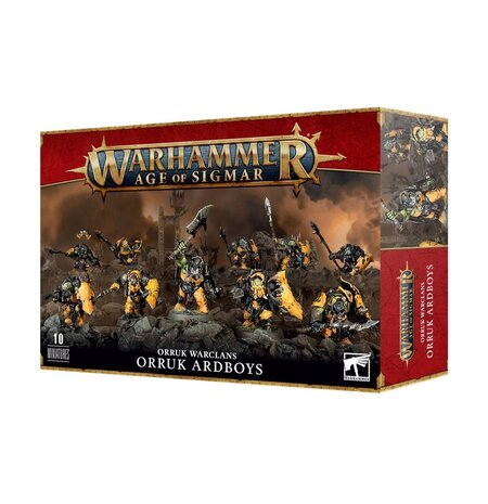 Games workshop Warhammer Age Of Sigmar: Orruk Warclans (Orruk Ardboys) - Games Workshop Games workshop Warhammer Age Of Sigmar: Orruk Warclans (Orruk Ardboys) - Games Workshop