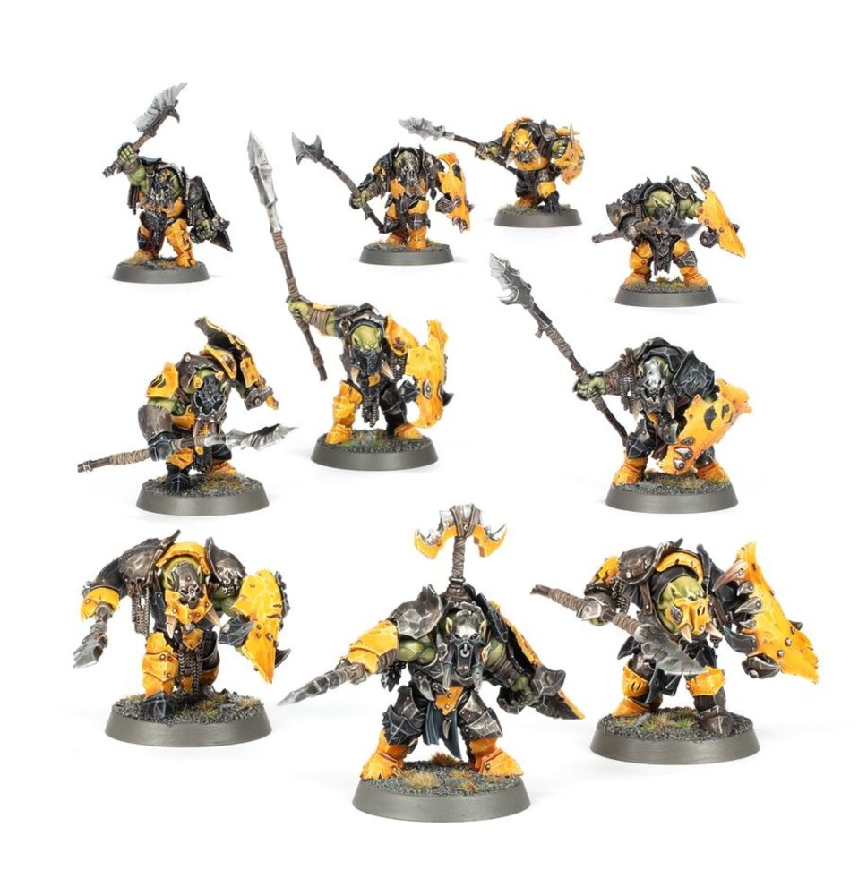 Games workshop Warhammer Age Of Sigmar: Orruk Warclans (Orruk Ardboys) - Games Workshop Games workshop Warhammer Age Of Sigmar: Orruk Warclans (Orruk Ardboys) - Games Workshop