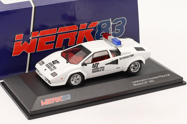 Lamborghini Lamborghini Countach Pace Car Monaco GP 1982 - 1:43 - Werk83 Lamborghini Lamborghini Countach Pace Car Monaco GP 1982 - 1:43 - Werk83
