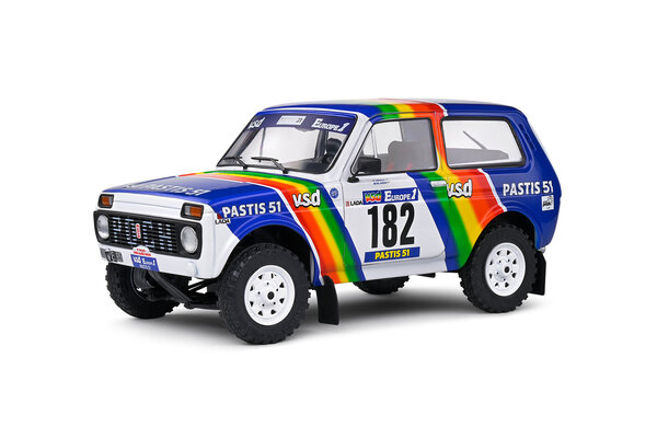 Lada Lada Niva #182 Paris-Dakar 1984 - 1:18 - Solido