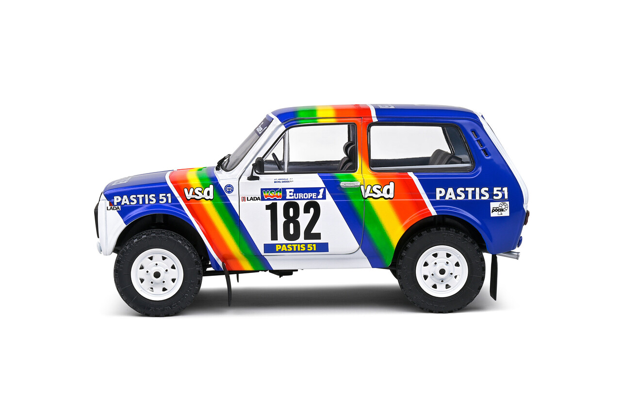 Lada Lada Niva #182 Paris-Dakar 1984 - 1:18 - Solido