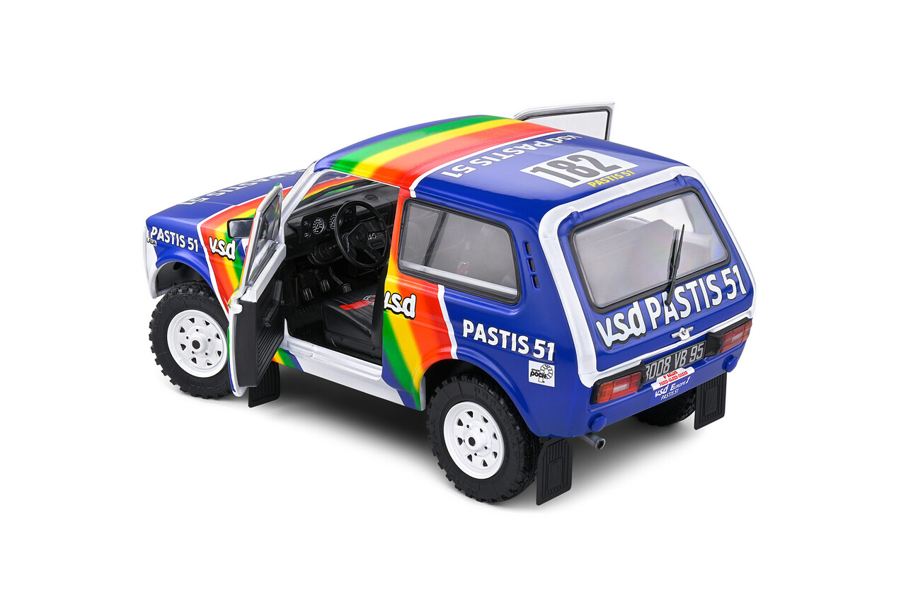 Lada Lada Niva #182 Paris-Dakar 1984 - 1:18 - Solido