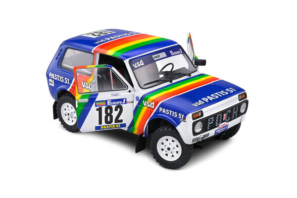 Lada Lada Niva #182 Paris-Dakar 1984 - 1:18 - Solido