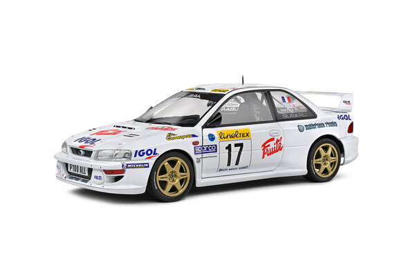 Subaru Subaru Impreza S5 WRC99 22B #17 Rally Monte Carlo 1999 - 1:18 - Solido Subaru Subaru Impreza S5 WRC99 22B #17 Rally Monte Carlo 1999 - 1:18 - Solido