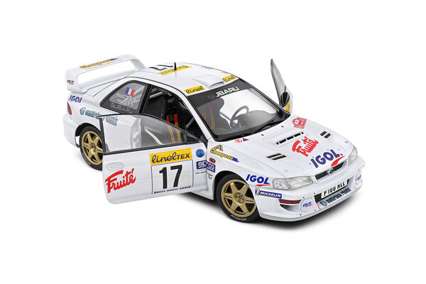 Subaru Subaru Impreza S5 WRC99 22B #17 Rally Monte Carlo 1999 - 1:18 - Solido Subaru Subaru Impreza S5 WRC99 22B #17 Rally Monte Carlo 1999 - 1:18 - Solido