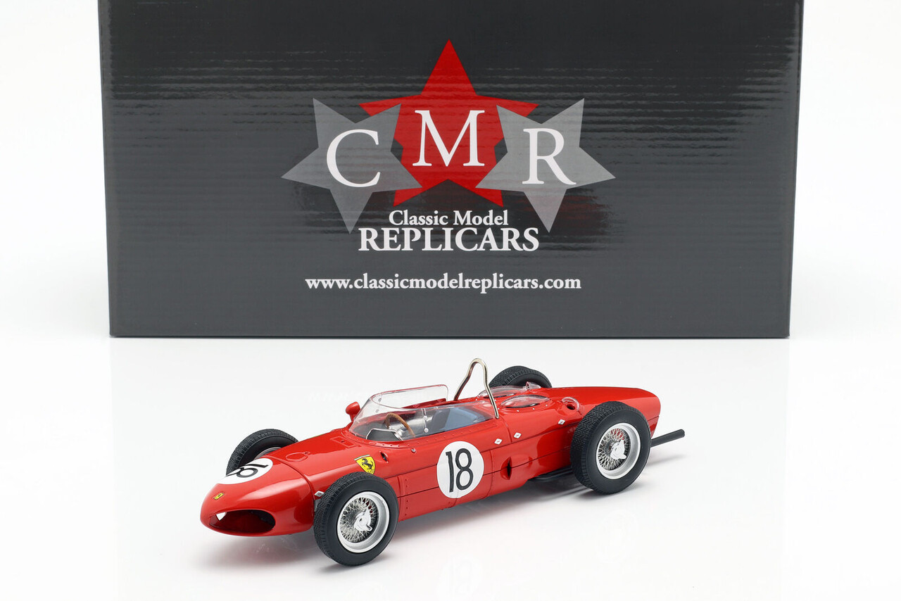 Formule 1 Ferrari Dino 156 Sharknose #18 GP France 1961 - 1:18 - CMR Classic Model Replicars