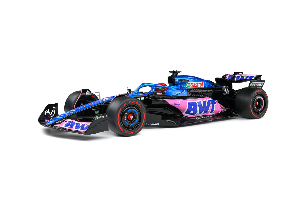 Formule 1 Alpine F1 Team A523 #31 (Ocon) 3rd Monaco GP 2023 - 1:18 - Solido