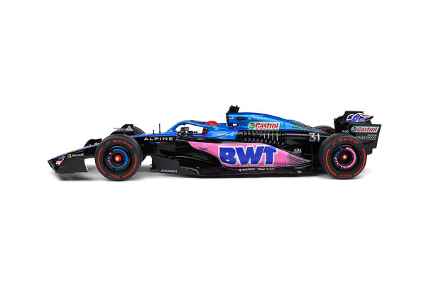Formule 1 Alpine F1 Team A523 #31 (Ocon) Monaco GP 2023 - 1:18 - Solido
