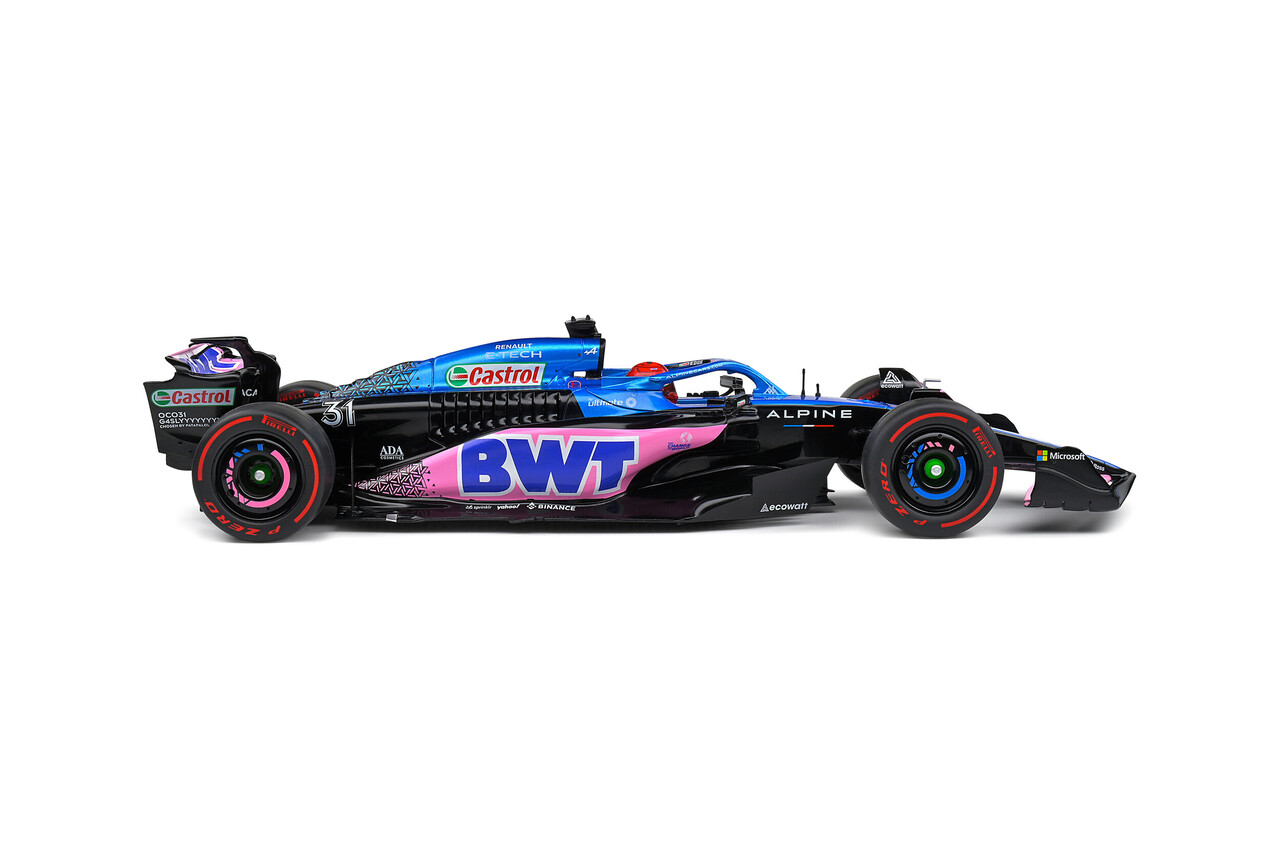 Formule 1 Alpine F1 Team A523 #31 (Ocon) 3rd Monaco GP 2023 - 1:18 - Solido