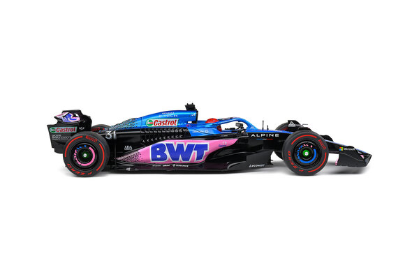 Formule 1 Alpine F1 Team A523 #31 (Ocon) 3rd Monaco GP 2023 - 1:18 - Solido