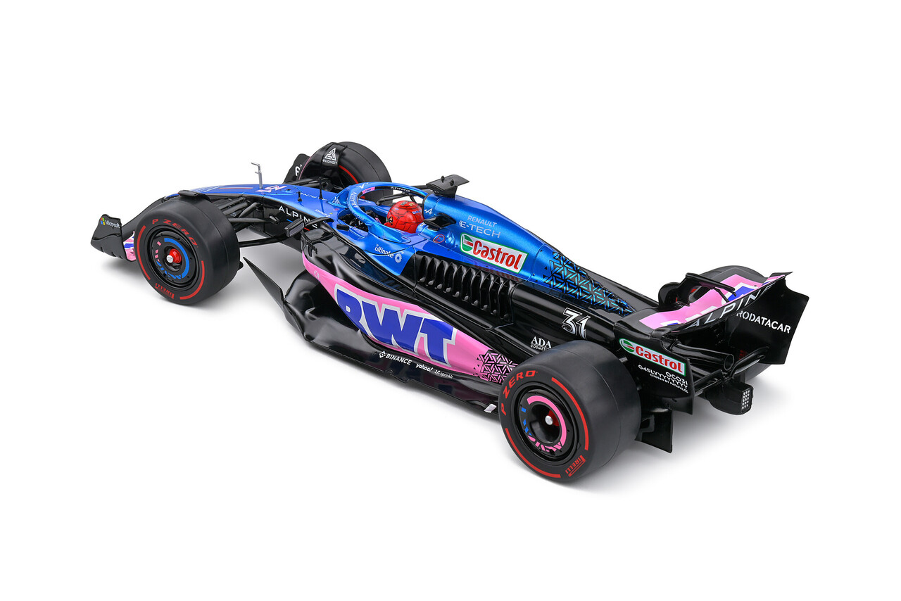 Formule 1 Alpine F1 Team A523 #31 (Ocon) 3rd Monaco GP 2023 - 1:18 - Solido