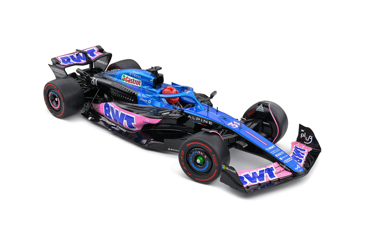 Formule 1 Alpine F1 Team A523 #31 (Ocon) 3rd Monaco GP 2023 - 1:18 - Solido