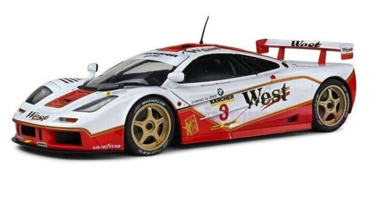 McLaren McLaren F1 GTR Short Tail #8 West BPR GT Endurance 1995 - 1:18 - Solido