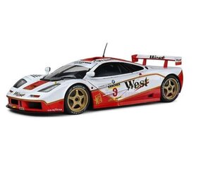 McLaren McLaren F1 GTR Short Tail #8 West BPR GT Endurance 1995 - 1:18 - Solido McLaren McLaren F1 GTR Short Tail #8 West BPR GT Endurance 1995 - 1:18 - Solido