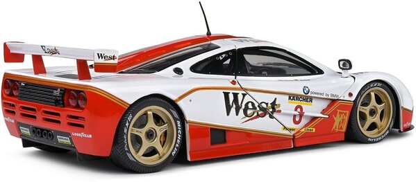 McLaren McLaren F1 GTR Short Tail #8 West BPR GT Endurance 1995 - 1:18 - Solido