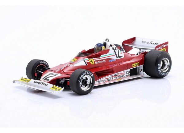 Formule 1 Ferrari 312 T2B #12 3rd GP Sweden 1977 - 1:18 - Modelcar Group