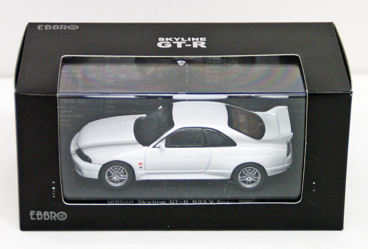 Nissan Nissan Skyline GT-R R33 V Spec 1995 - 1:43 - Ebbro