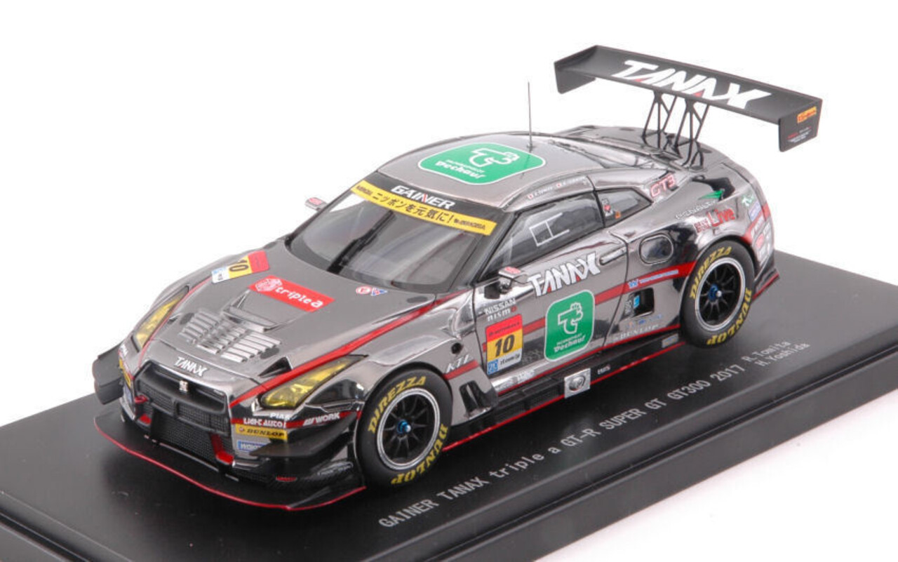 Nissan Nissan Gainer Tanax GT-R Super GT GT300 #10 2017 - 1:43 - Ebbro Nissan Nissan Gainer Tanax GT-R Super GT GT300 #10 2017 - 1:43 - Ebbro