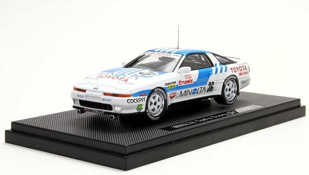 Toyota Toyota Minolta Tom's Supra #36 Gr.A 1990 - 1:43 - Ebbro Toyota Toyota Minolta Tom's Supra #36 Gr.A 1990 - 1:43 - Ebbro