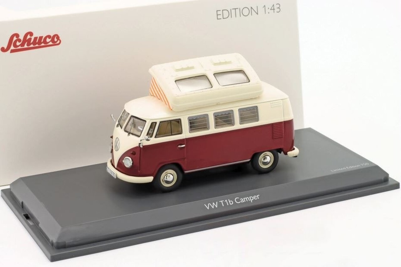 Volkswagen Volkswagen T1b Camper - 1:43 - Schuco Volkswagen Volkswagen T1b Camper - 1:43 - Schuco