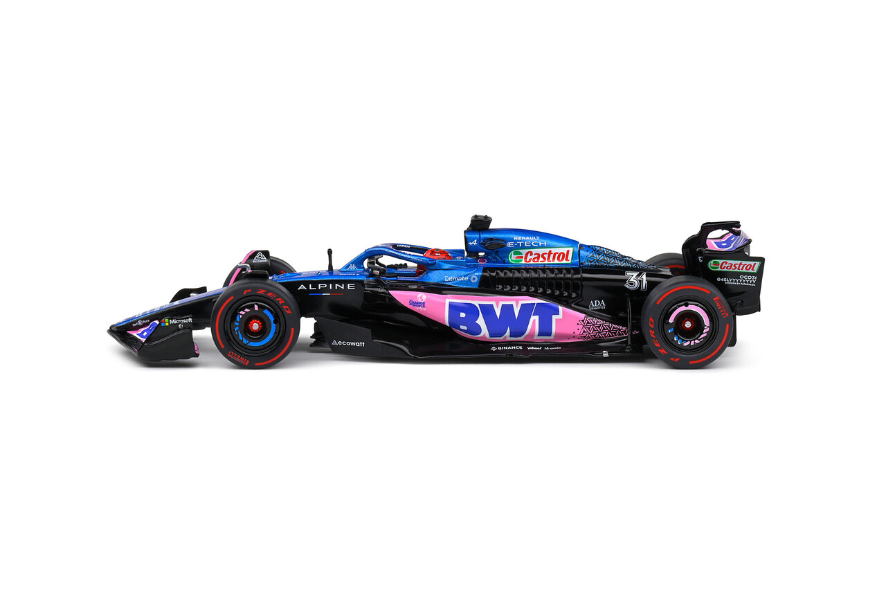 Fomule 1 Alpine F1 Team A523 #31 (Ocon) Monaco GP 2023 - 1:43 - Solido Fomule 1 Alpine F1 Team A523 #31 (Ocon) Monaco GP 2023 - 1:43 - Solido