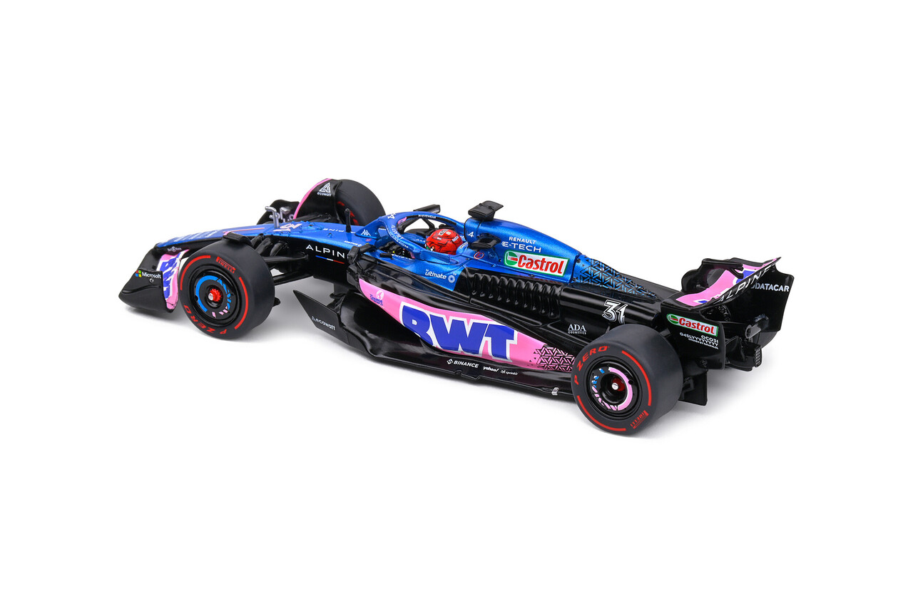 Fomule 1 Alpine F1 Team A523 #31 (Ocon) Monaco GP 2023 - 1:43 - Solido Fomule 1 Alpine F1 Team A523 #31 (Ocon) Monaco GP 2023 - 1:43 - Solido