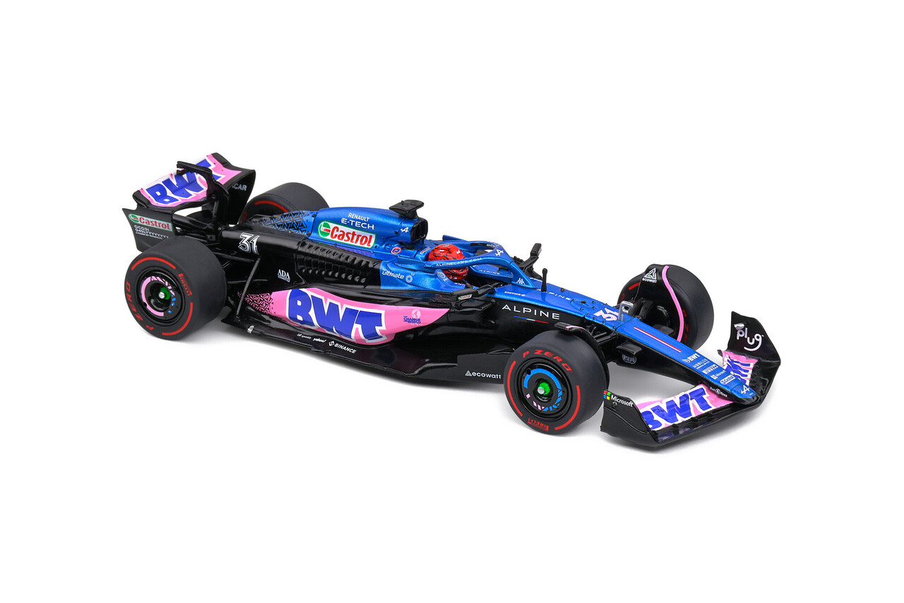 Fomule 1 Alpine F1 Team A523 #31 (Ocon) Monaco GP 2023 - 1:43 - Solido Fomule 1 Alpine F1 Team A523 #31 (Ocon) Monaco GP 2023 - 1:43 - Solido