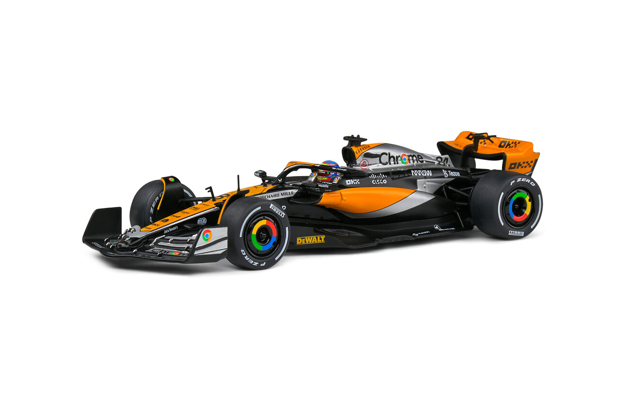 Formule 1 McLaren F1 Team MCL60 #81 (Piastri) Great Britain GP 2023 - 1:43 - Solido Formule 1 McLaren F1 Team MCL60 #81 (Piastri) Great Britain GP 2023 - 1:43 - Solido