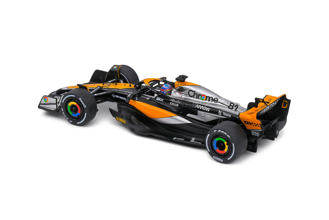 Formule 1 McLaren F1 Team MCL60 #81 (Piastri) Great Britain GP 2023 - 1:43 - Solido Formule 1 McLaren F1 Team MCL60 #81 (Piastri) Great Britain GP 2023 - 1:43 - Solido