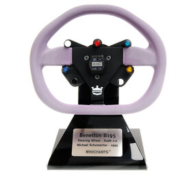 Formule 1 Benetton B195 Steering Wheel M. Schumacher 1995 - 1:2 - Minichamps Formule 1 Benetton B195 Steering Wheel M. Schumacher 1995 - 1:2 - Minichamps