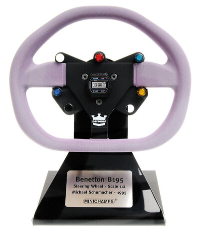 Formule 1 Benetton B195 Steering Wheel M. Schumacher 1995 - 1:2 - Minichamps