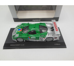 Nissan Nissan R390 GT1 #33 24H Le Mans 1998 - 1:43 - Kyosho Nissan Nissan R390 GT1 #33 24H Le Mans 1998 - 1:43 - Kyosho