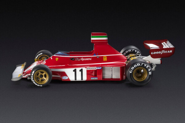 Formule 1 Ferrari 312 B3 #11 4th Brazil GP 1975 - 1:12 - GP Replicas Formule 1 Ferrari 312 B3 #11 4th Brazil GP 1975 - 1:12 - GP Replicas