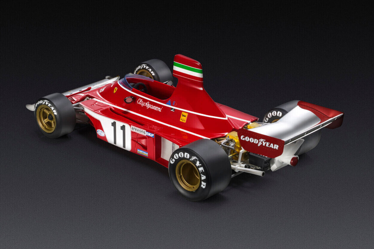 Formule 1 Ferrari 312 B3 #11 4th Brazil GP 1975 - 1:12 - GP Replicas Formule 1 Ferrari 312 B3 #11 4th Brazil GP 1975 - 1:12 - GP Replicas