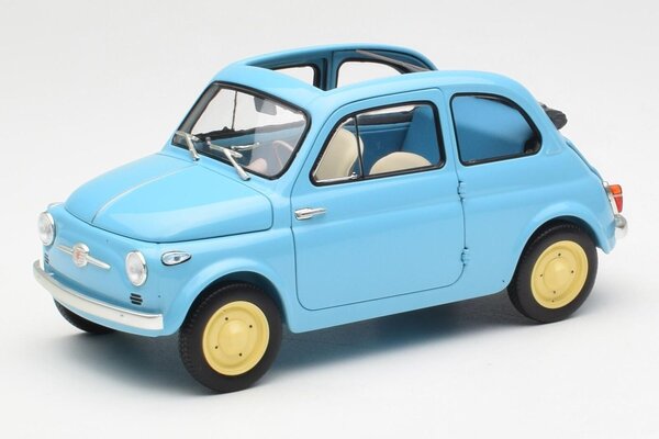 Fiat Fiat 500 D Cabriolet Open 1960 - 1:18 - Kyosho