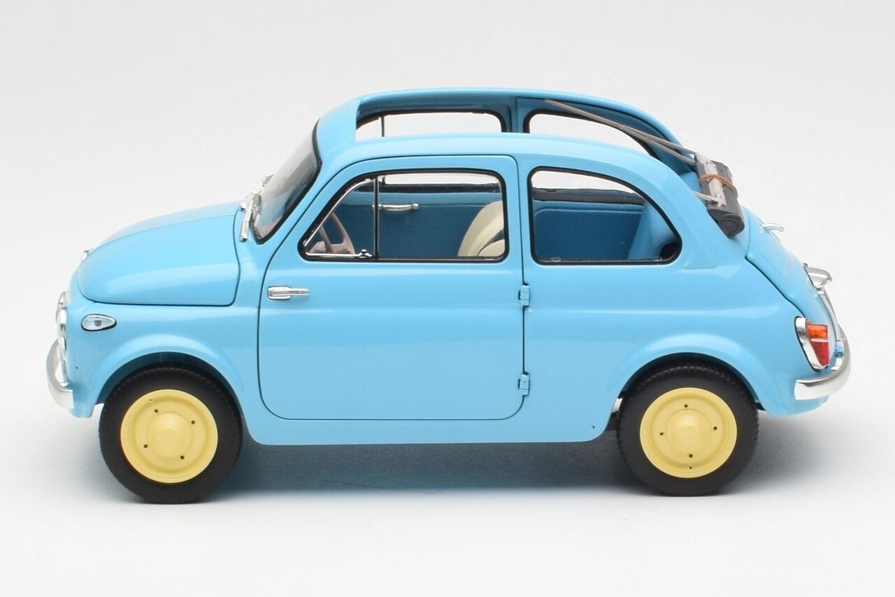 Fiat Fiat 500 D Cabriolet Open 1960 - 1:18 - Kyosho