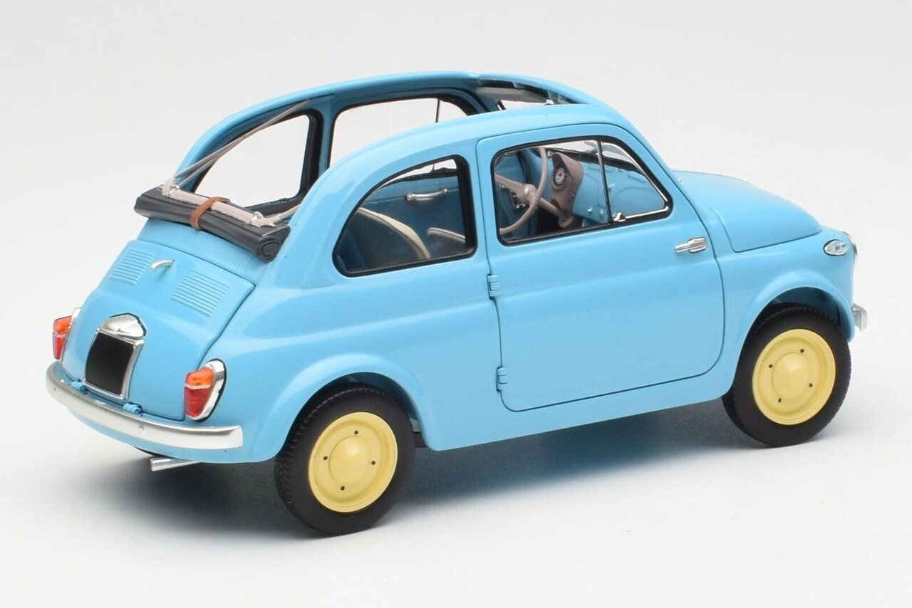 Fiat Fiat 500 D Cabriolet Open 1960 - 1:18 - Kyosho
