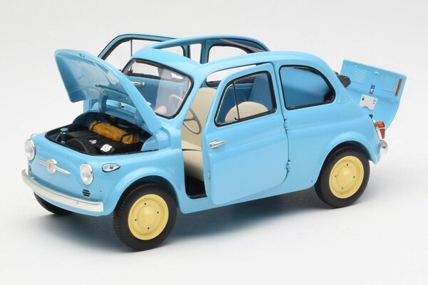 Fiat Fiat 500 D Cabriolet Open 1960 - 1:18 - Kyosho