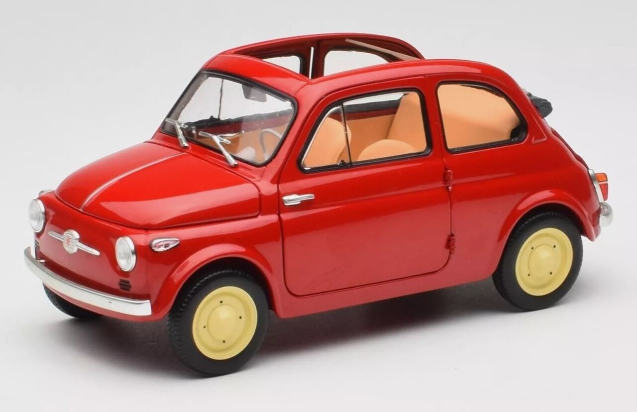 Fiat Fiat 500 D Cabriolet Open 1960 - 1:18 - Kyosho Fiat Fiat 500 D Cabriolet Open 1960 - 1:18 - Kyosho